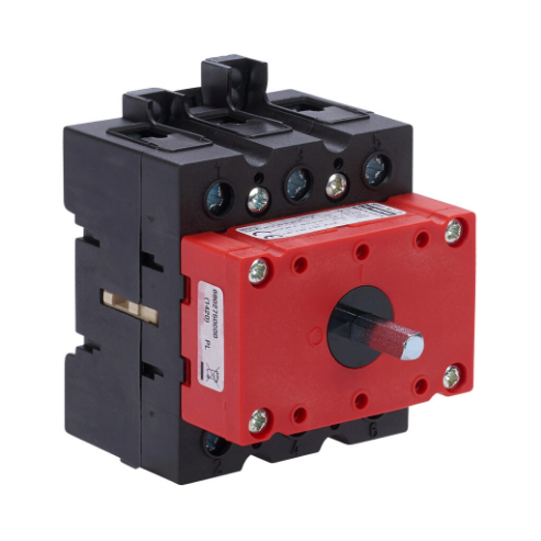 Manual Motor Controller, Open, 125A, 600 VAC, 3-Pole, 50Hp, 35mm Din Rail Or Panel Mount