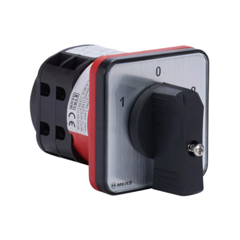 Rotary Motor Reversing Cam Switch, 2-Pole, 600 VAC, 25A, 5Ka Sccr, Door Mount