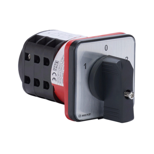 Rotary Motor Reversing Cam Switch, 3-Pole, 600 VAC, 25A, 5Ka Sccr, Door Mount