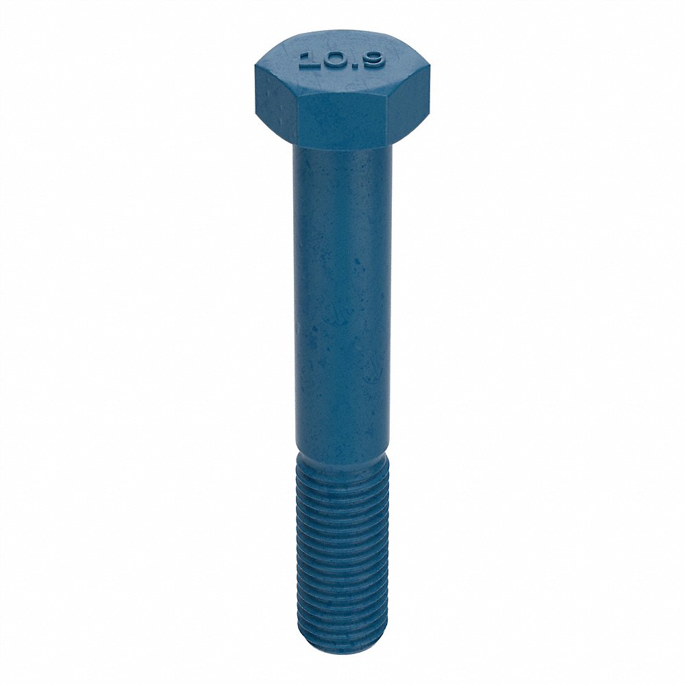 METRIC BLUE UST184271 Hex Cap Screw, Grade 8, M20 x 2.50 Thread Size, 120mm Length, 5Pk | AE3AXQ 5AHK2
