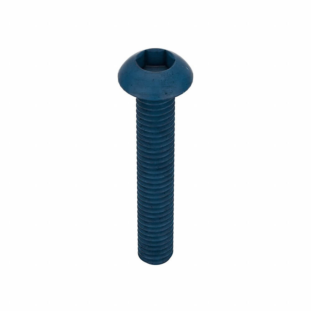 METRIC BLUE UST187481 Socket Cap Screw, Button, M4 x 0.70 Thread Size, 25 Inch Length, 25Pk | AE6HFD 5RYE6