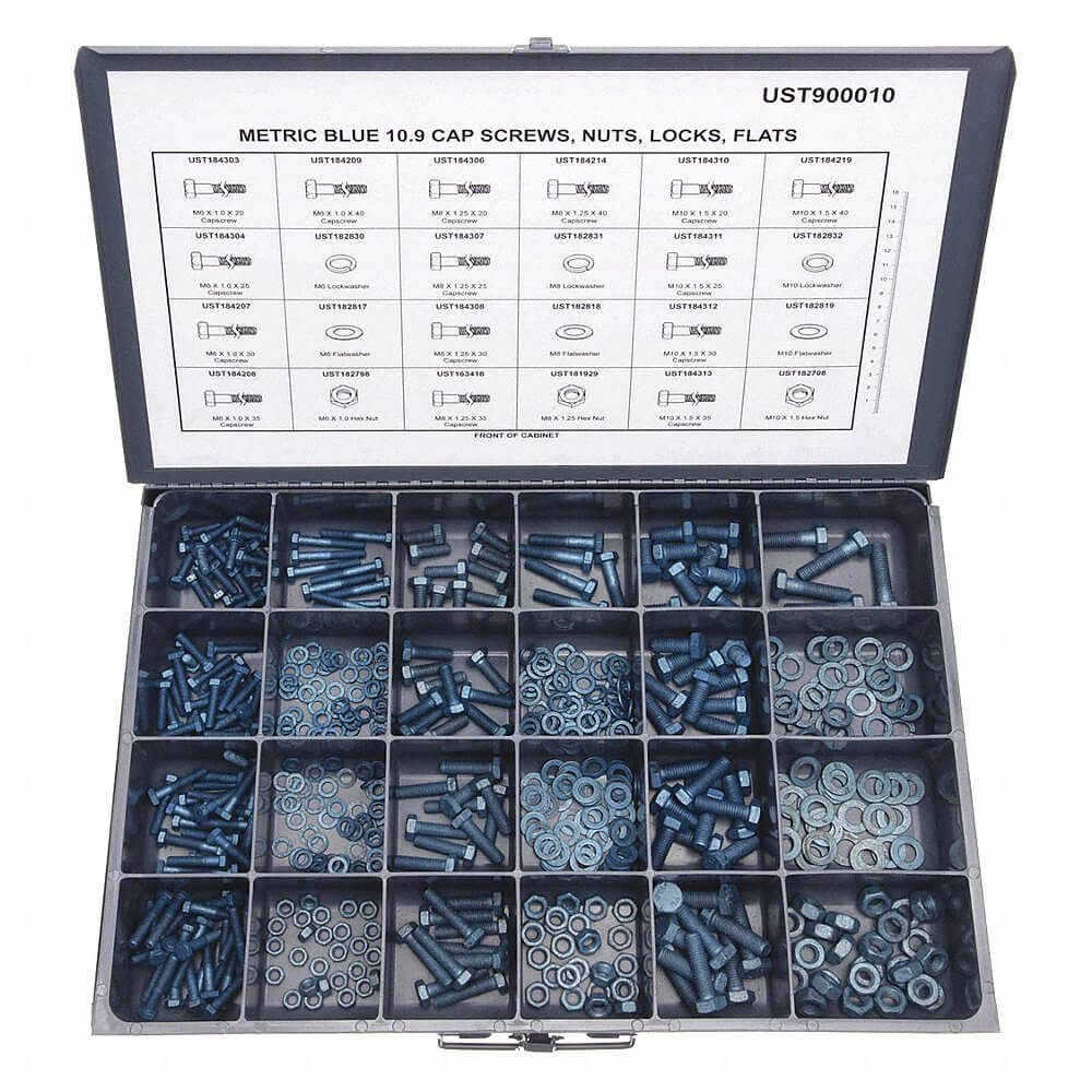 METRIC BLUE Fastener Assortments