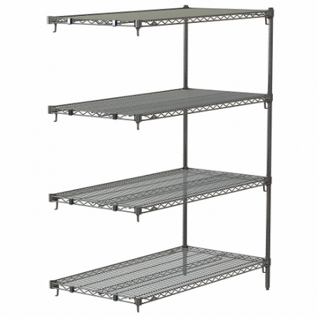 METRO AA316C Wire Shelving, Shelf, Metal, Adjustable Shelving, Add-On | CT3BXD 60YV24