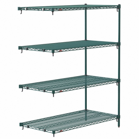 METRO AA316K3 Wire Shelving, Shelf, Metal, Adjustable Shelving, Add-On | CT3BXC 60YT96