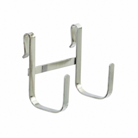Utility Hook, Snap On, Chrome, 8 Inch, Ea, 3 3/4 Inch Width x 3 7/16 Inch Height, Steel