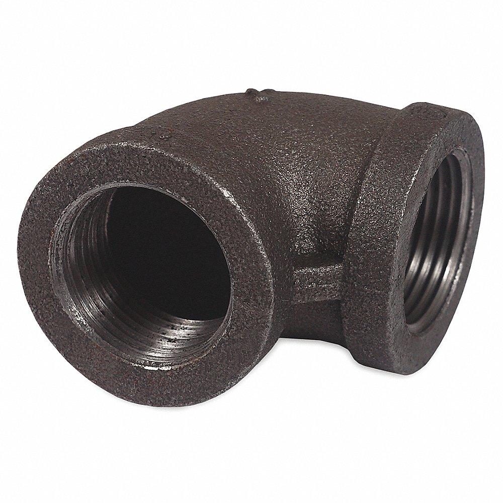 MI-T-M 24-0096 Elbow, 90 Deg., 1 x 1 Inch FNPT, Black Pipe | CJ2BKT 25GT93