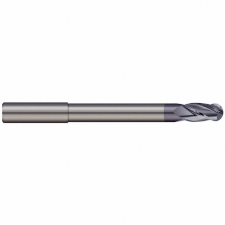 MICRO 100 BLRM-200-3X Ball End Mill, 3 Flutes, 20 mm Milling Dia, 38 mm Length Of Cut, 150 mm Overall Length | CT3CXW 60NR95