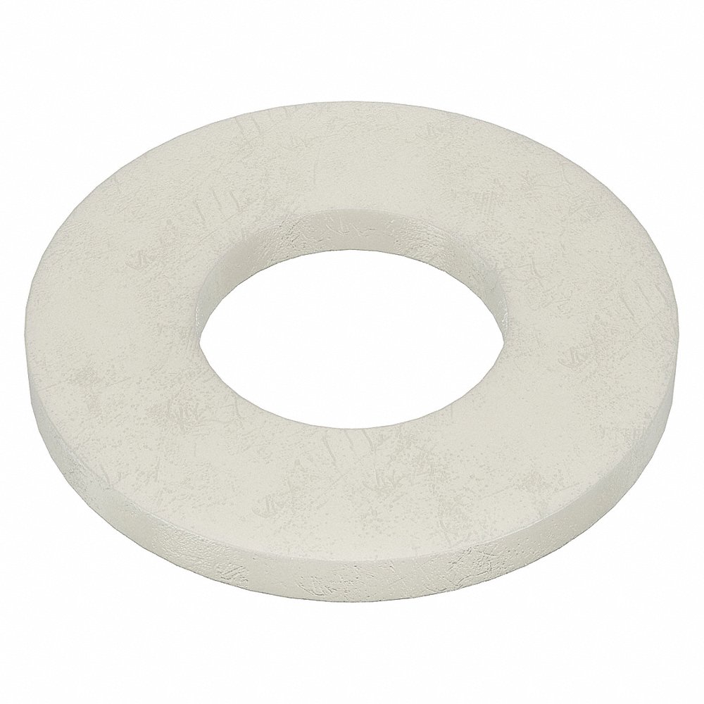 MICRO PLASTICS 16M04090080 Flat Washer, Nylon, Fits, M4, 50Pk | AD7BCV 4DAZ5
