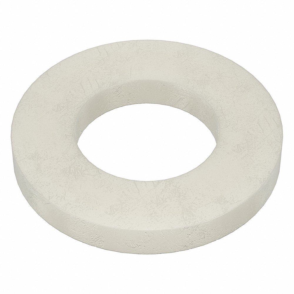 MICRO PLASTICS 16M06012150 Flat Washer, Nylon, Fits, M6, 50Pk | AD7BFM 4DCA2
