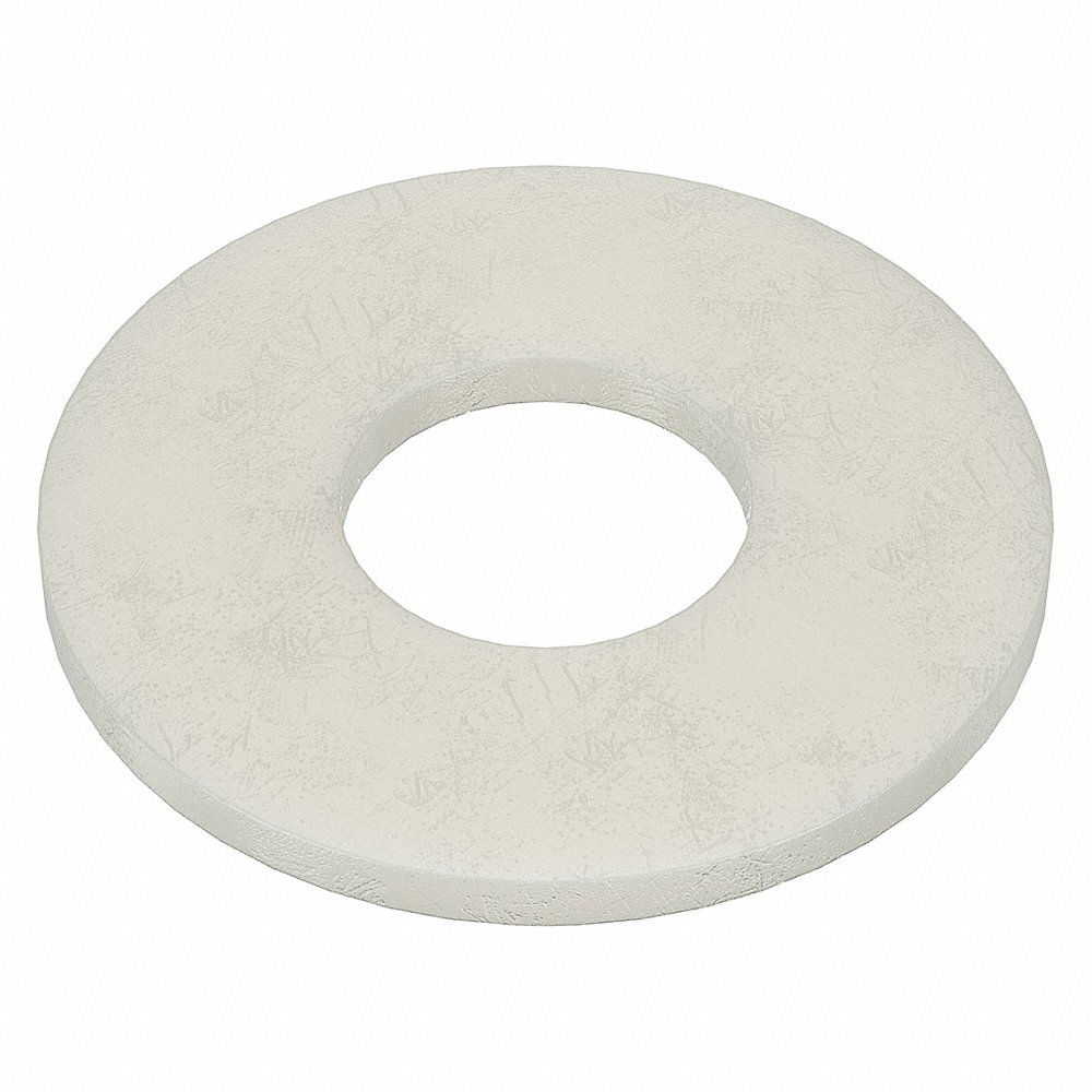 MICRO PLASTICS 17W10002 Flat Washer, Nylon, Fits, 3/8 Size, 20Pk | AD7BBQ 4DAW5