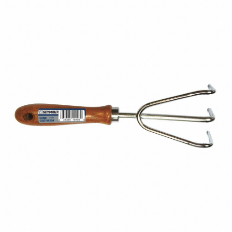 Hand Cultivator, Chrome Plated Head