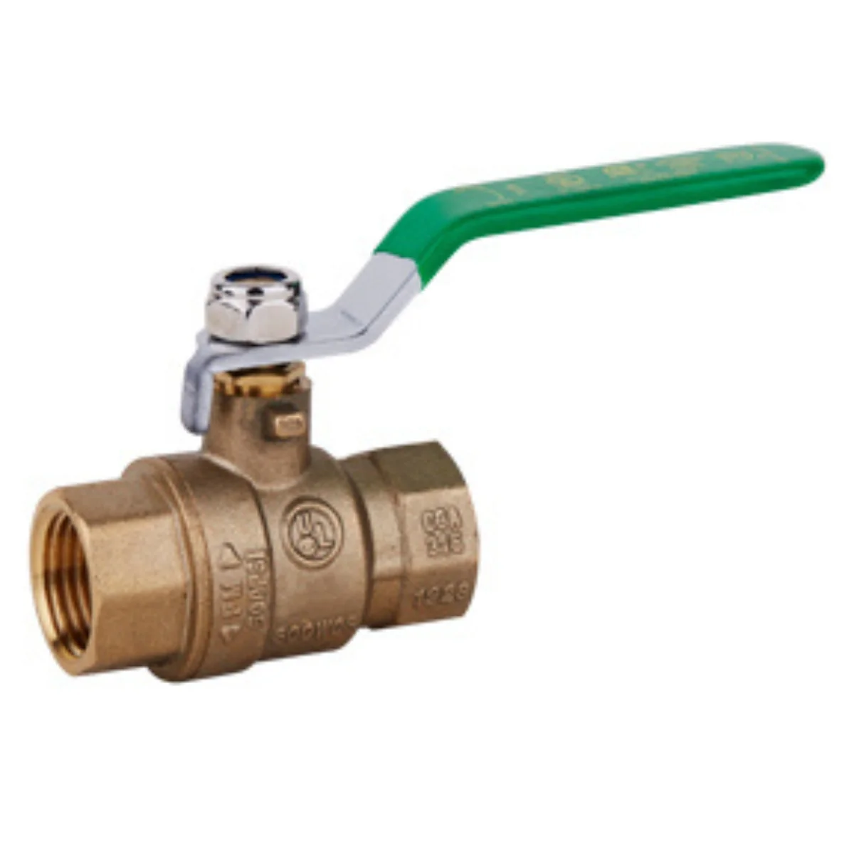 Ball Valve, 1 Inch FPT, Lead Free Brass