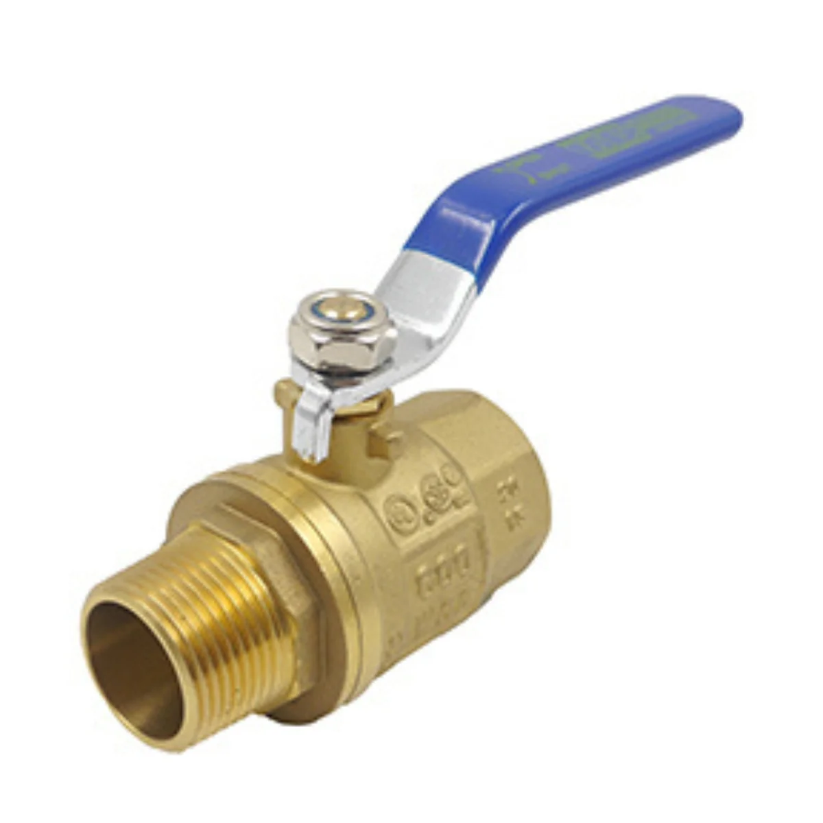 Brass Ball Valve, 2 Inch MPT X FPT, 600 CWP