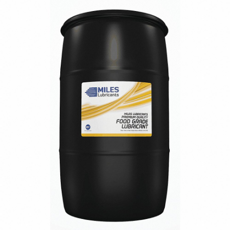 MILES LUBRICANTS MSF1542001 Compressor Oil, 55 Gal, Drum, 20 Sae Grade, 46 Iso Viscosity Grade, Food Grade | CT3FGB 49CM65
