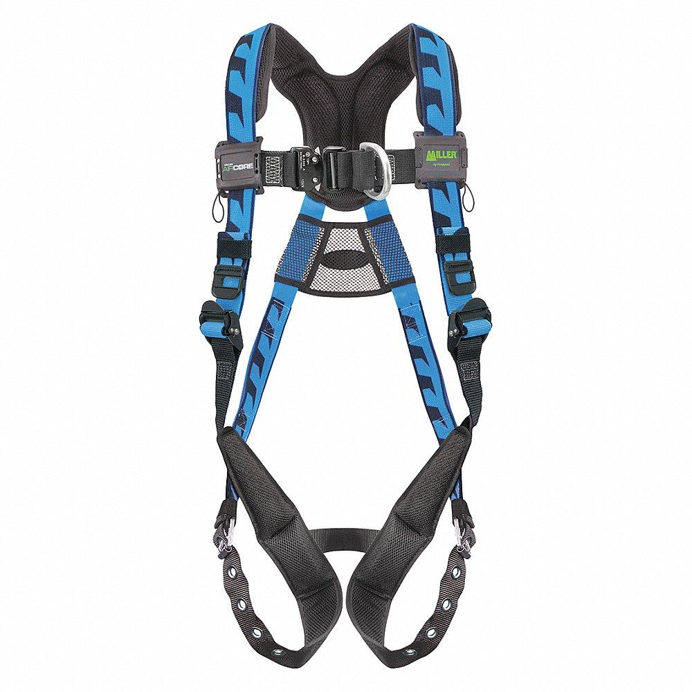 MILLER BY HONEYWELL AAF-TBSMB Full Body Harness, Climbing, Back/Chest, Aluminum | CJ2GFJ 38TC91