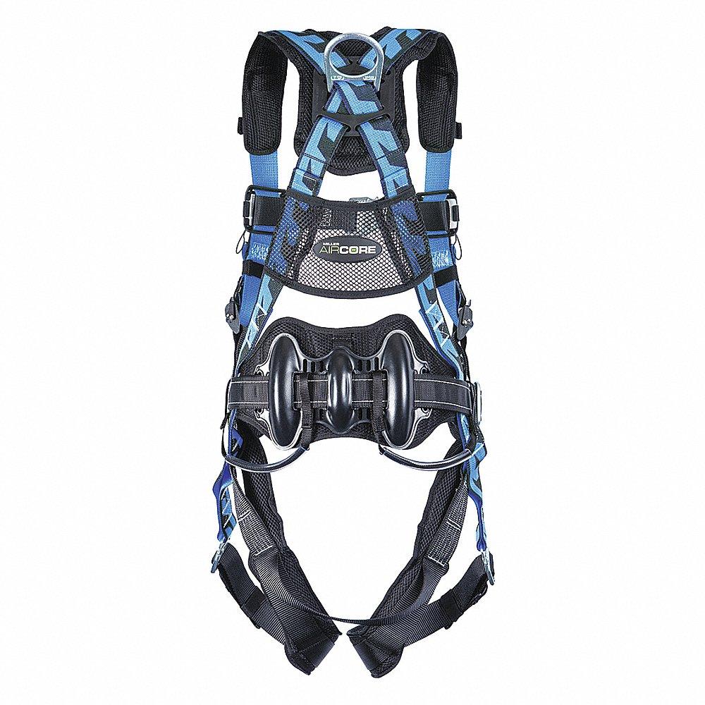 MILLER BY HONEYWELL ACFW-QCBDP23XB Full Body Harness, Climbing/Positioning, Back/Chest/Hips, With Belt, Steel | CJ2GFP 38TD67