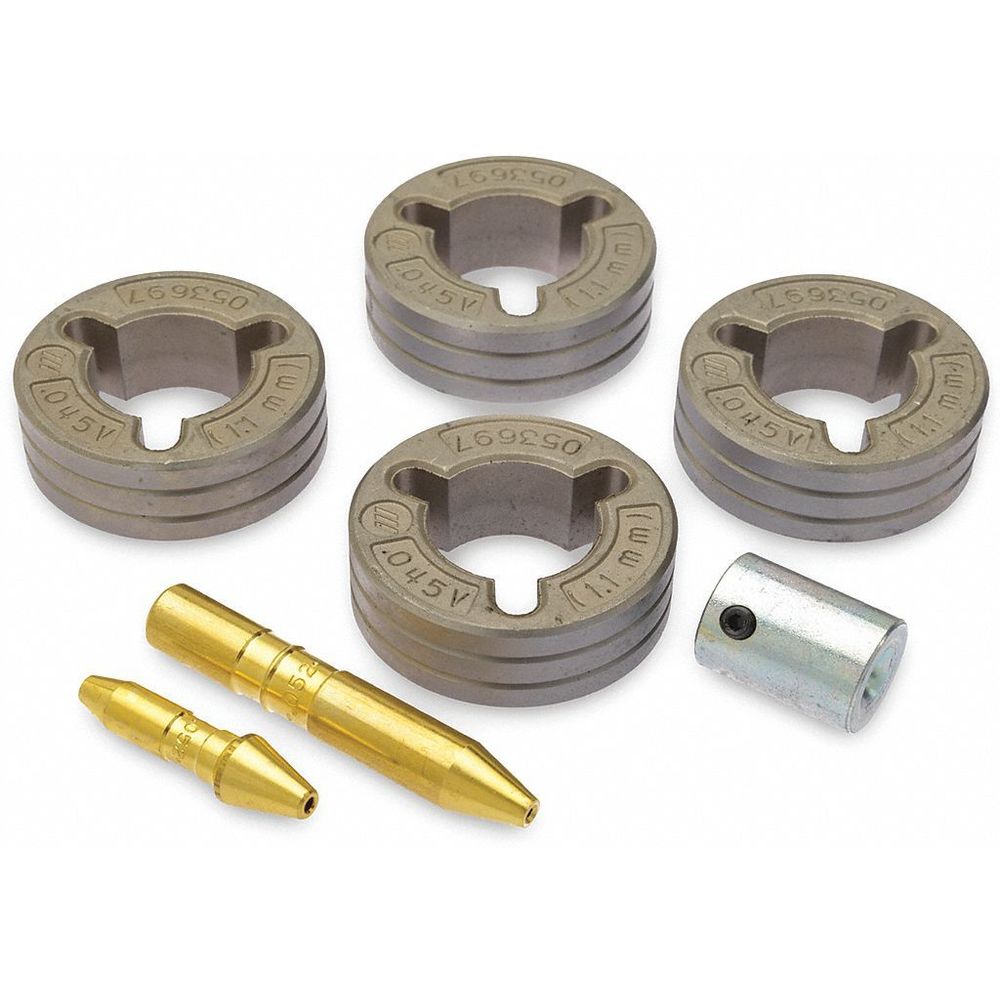 MILLER ELECTRIC 151027 Drive Roll Kit 4-roll V-grooved 0.045 | AC7FEK 38G549