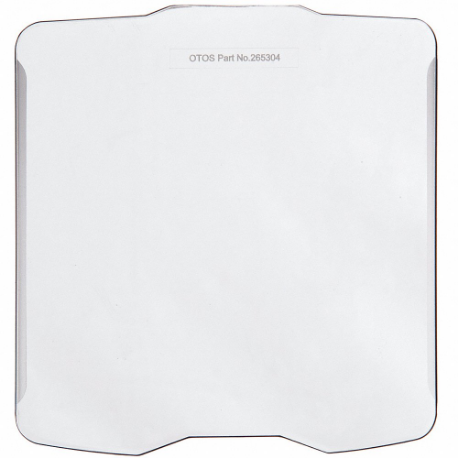 MILLER ELECTRIC 265304 Helmet Front Cover Lens, T94/T94I Helmets, Clear, W3, 5 3/8 Inch Plate Length, 5 PK | CT3FZE 54TA14