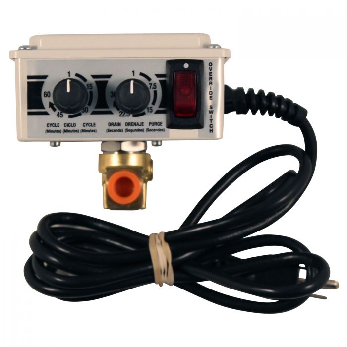 Electronic Drain With Y-Strainer