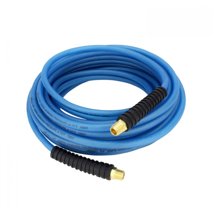 Hybrid Air Hose With Bend Restrictor, Length 50 Feet