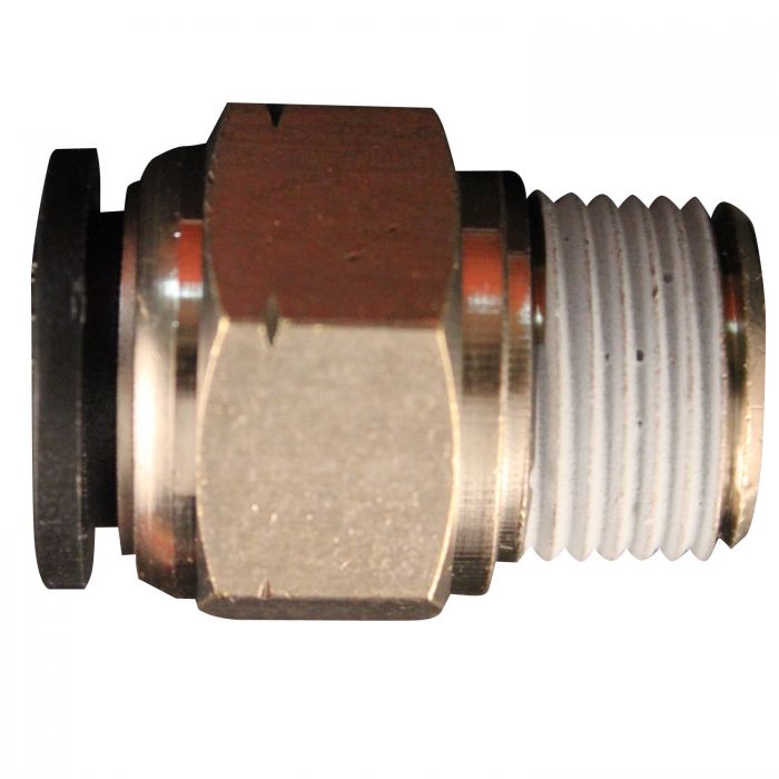 Male Connector, 1/2 Inch Tube Outer Dia., 1/2 Inch MNPT