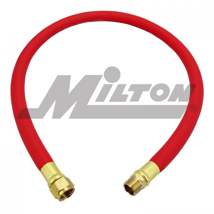 MILTON-INDUSTRIES 2780-6LH Air Leader Hose, 6 Feet Length, 1/2 Inch Inner Diameter | CD8UYM