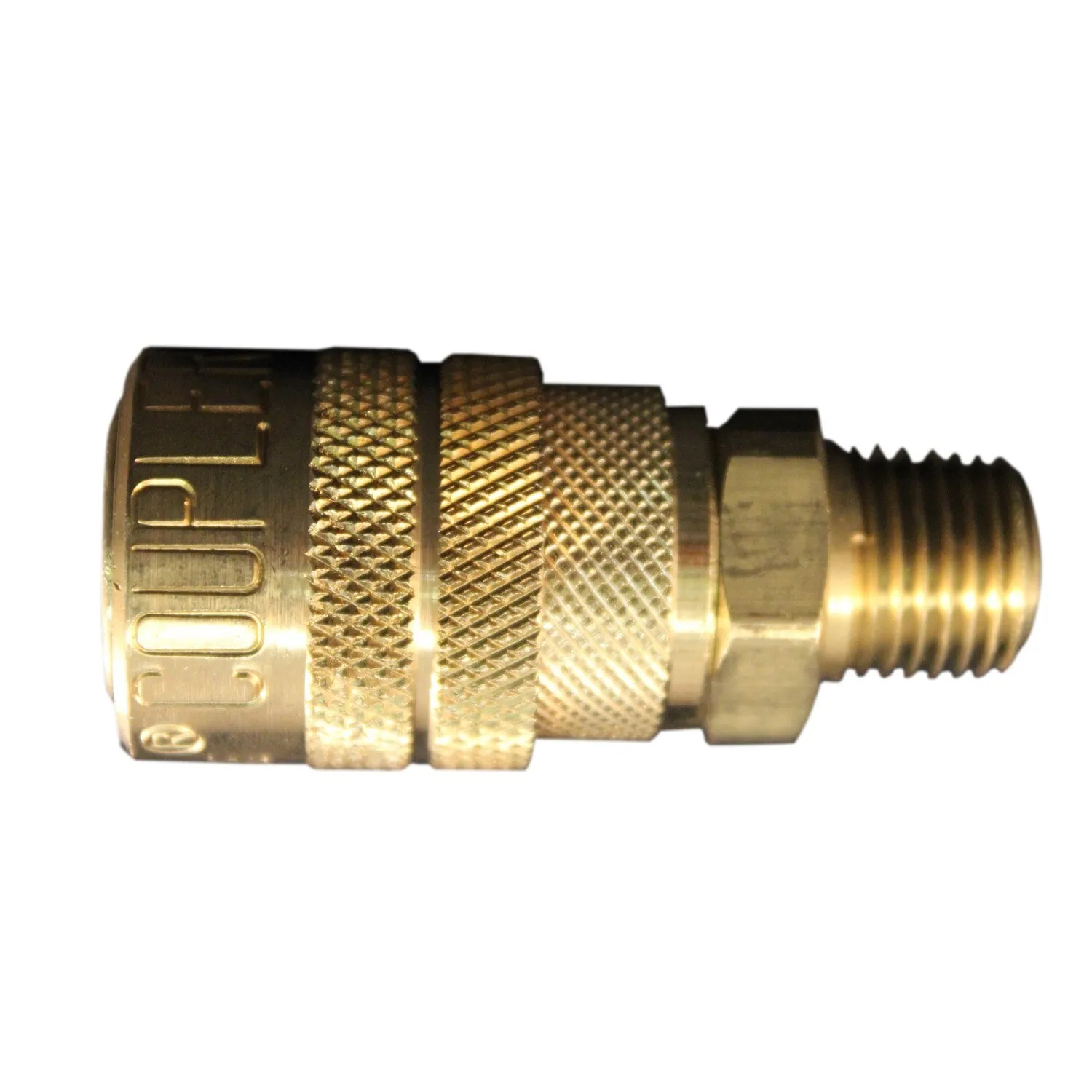 M Style Industrial Air Coupler, 1/4 Inch MNPT