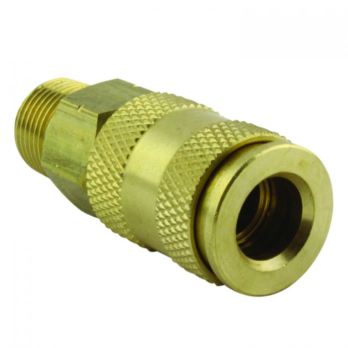 V Style Highflowpro Coupler, 3/8 Inch MNPT