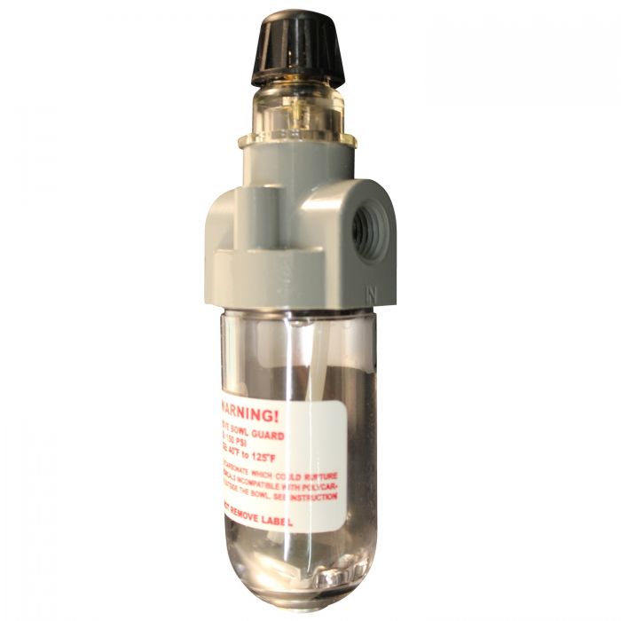 Mini Lubricator, Polycarbonate, 1/4 Inch NPT