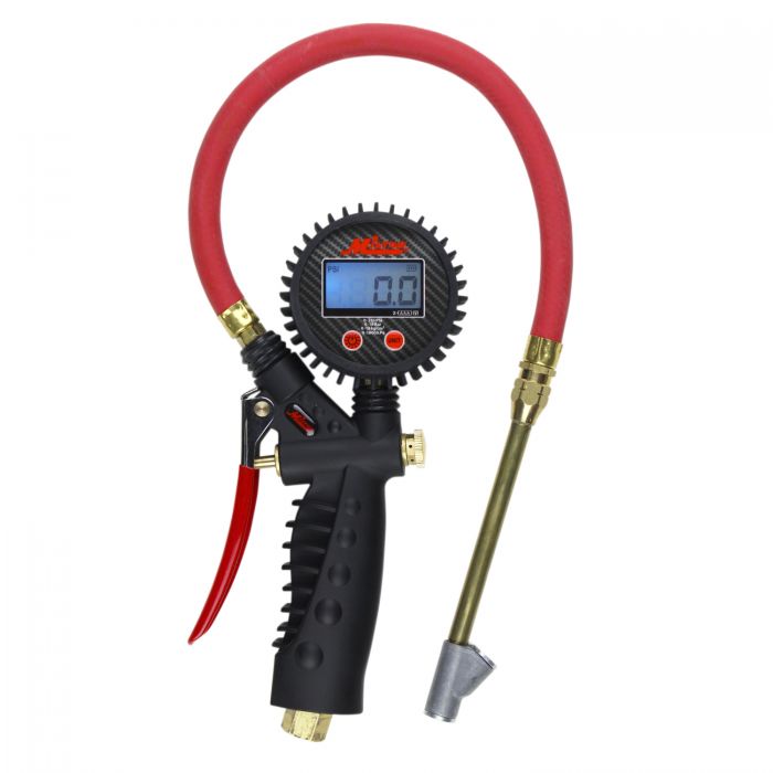 Digital Tire Inflator/Pressure Pistol, Straight Foot Chuck