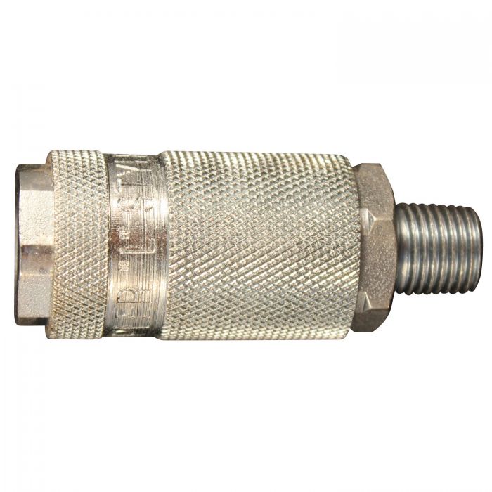 L Style Coupler, Male, Size 1/4 Inch