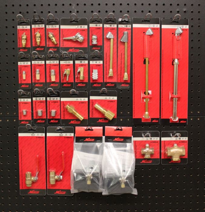 Pneumatic Accessory Merchandiser, 2 x 2 Feet Size