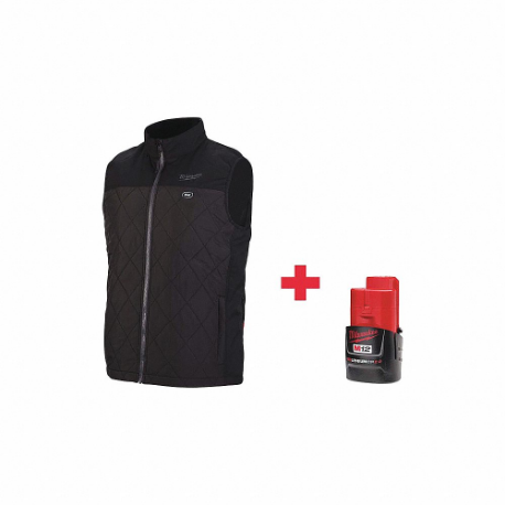 MILWAUKEE 303B-21L, 48-11-2420? Heated Vest, Men