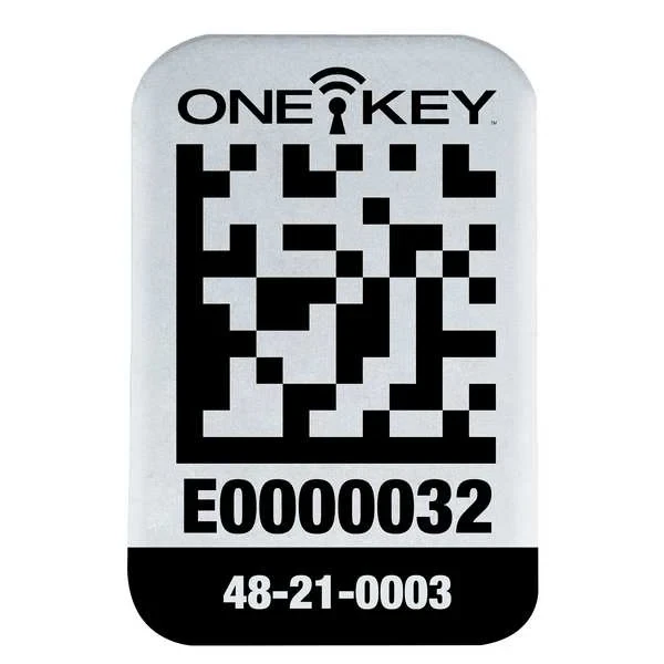ONE-KEY Asset ID Tag for Small Metal Surfaces