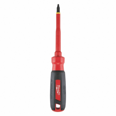 MILWAUKEE 48-22-2241 Insulated ECX Screwdriver, Insulated ECX Screwdriver, Tip Size, 8 Inch Overall Length | CV3WCX 55ZY89