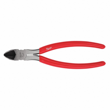 MILWAUKEE 48-22-6508 Diagonal Cutters, Std, Straight, 1 Inch Jaw Lg, 3/8 Inch Jaw Width, 8 Inch Overall Lg | CP4NXE 483K32