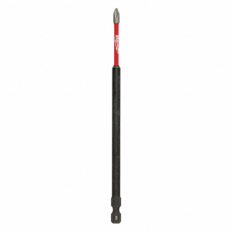 MILWAUKEE 48-32-4800 PH1 Driver Bits, PH 1 Fastening Tool Tip Size, 6 Inch Overall Bit Length | CV2PEZ 60HU47