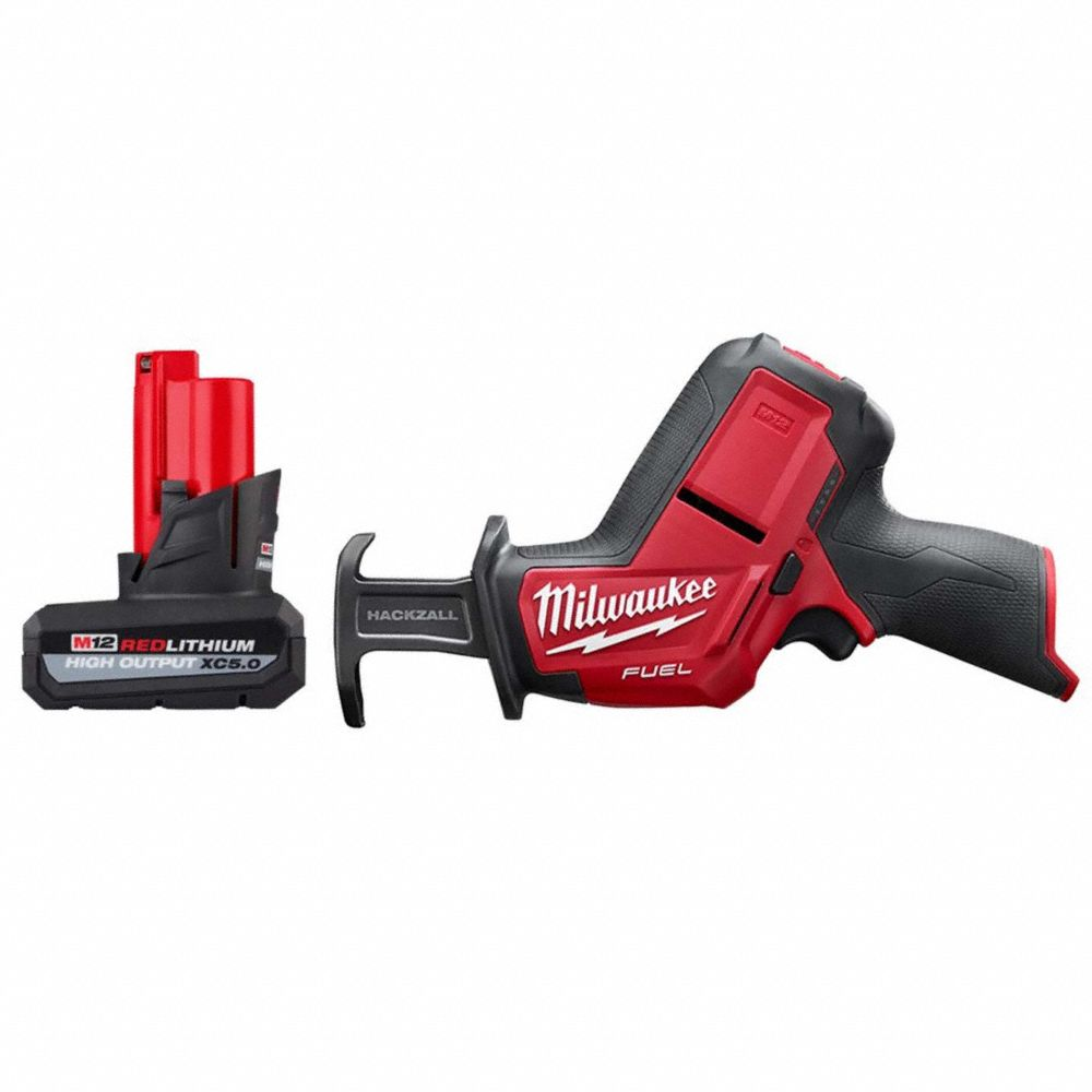 Reciprocating Saw Kit, 5/8 Inch Stroke Length, 3000 Max Strokes per Minute, Straight