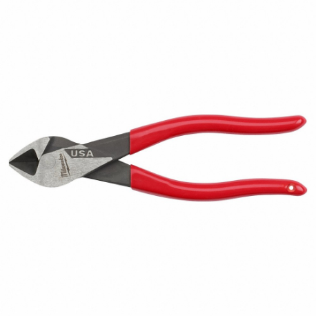 MILWAUKEE MT507 Dipped Grip Plier, Flush, Straight, Tapered, 3/4 Inch Jaw Lg, 1 1/4 Inch Jaw Width | CP4NXG 798KU4