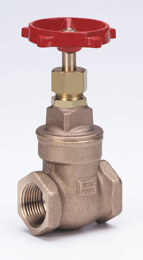MILWAUKEE VALVE 105B - 34 Gate Valve, Bronze, Non-Rising Stem, 3/4 Inch Valve Size | CE2HUY
