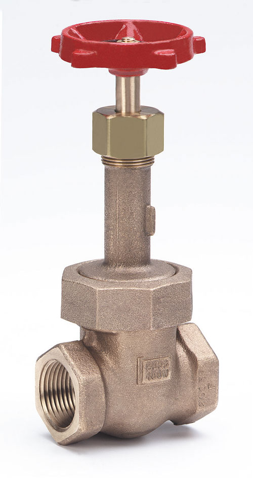 MILWAUKEE VALVE 1156 - 34 Gate Valve, Bronze, Rising Stem, 3/4 Inch Valve Size | CE2HWX