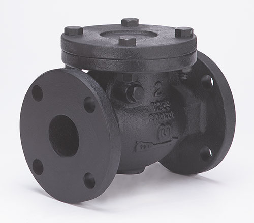 MILWAUKEE VALVE 2974-M -1400S Swing Check Valve, Horizontal, Cast Iron, 14 Inch Valve Size | CE2JQF