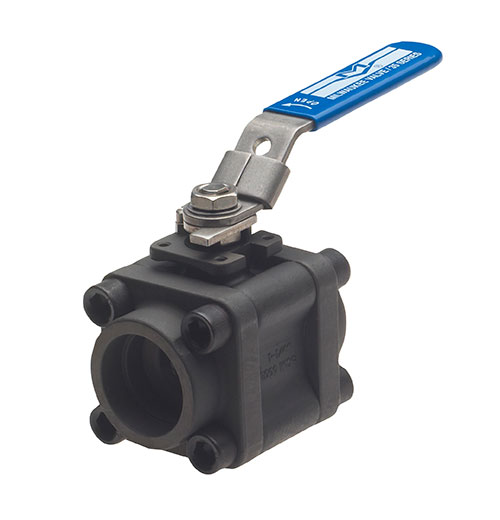 MILWAUKEE VALVE 35FCS1NLL -100 Ball Valve, 3 Piece, Full Port, Carbon Steel, 1 Inch Valve Size | CE2MAX