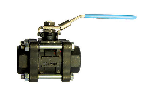 MILWAUKEE VALVE 36090A Ball Valve, 3 Piece, Full Port, Carbon Steel, 1/4 Inch Valve Size | CE2MHL