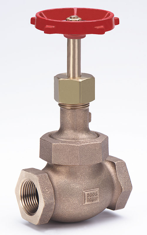 MILWAUKEE VALVE 572 - 100 Globe Valve, Bronze, Union Bonnet, 1 Inch Valve Size | CE2JYL