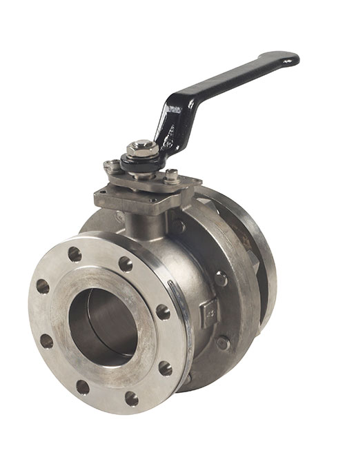 MILWAUKEE VALVE F201SSN2 200 Ball Valve, With Locking Handle, 2 Piece, Carbon Steel, 2 Inch Valve Size | CE2TRW