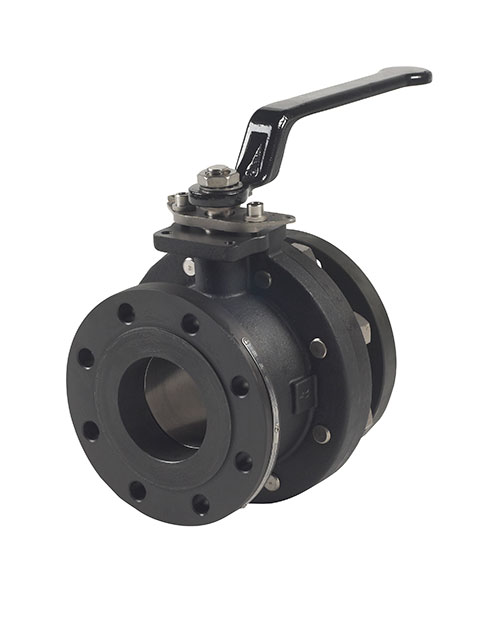 MILWAUKEE VALVE F203CSN2 112 Ball Valve, With Locking Handle, 2 Piece, Carbon Steel, 1-1/2 Inch Valve Size | CE2TUC