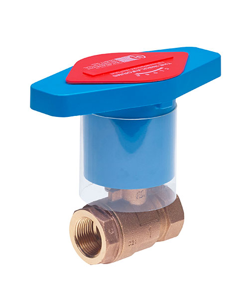 MILWAUKEE VALVE BA-100-TIH 100 Ball Valve, With Insulated Handle, 2 Piece, Bronze, 1 Inch Valve Size | CE2RBA