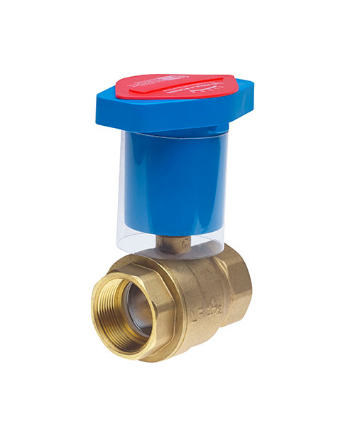 MILWAUKEE VALVE UPBA475BTIH 112 Ball Valve, Low Lead Brass, 2 Piece, Full Port, 1 1/2 Inch Valve Size | CE2LBD