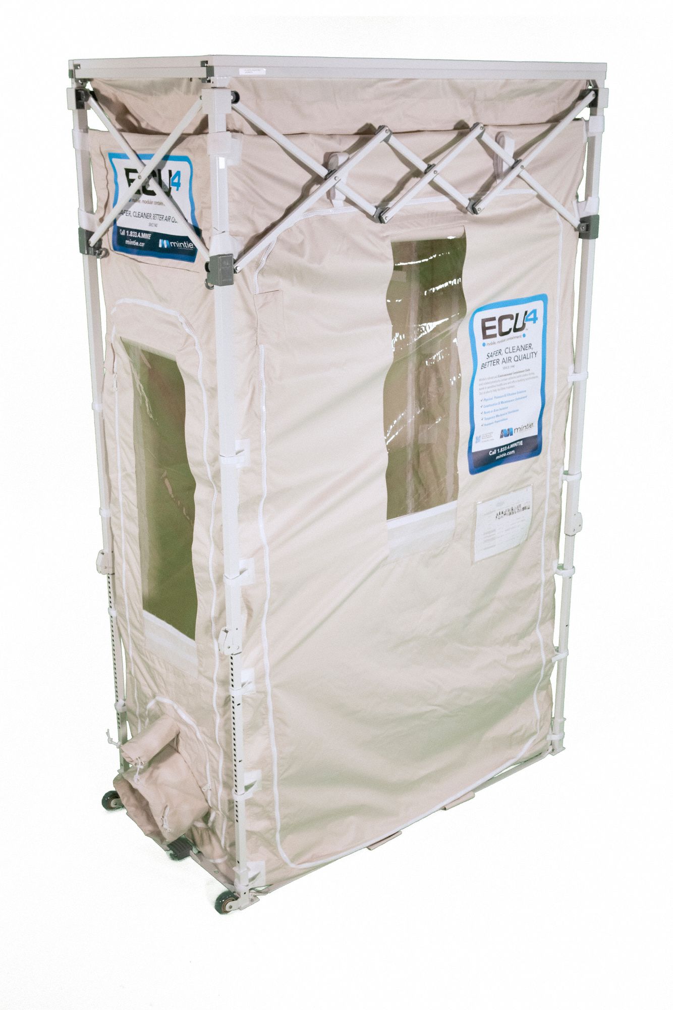 Environmental Containment Unit, 4 Doors, 83 1/2 Inch Door Height, 48 Inch Door Width